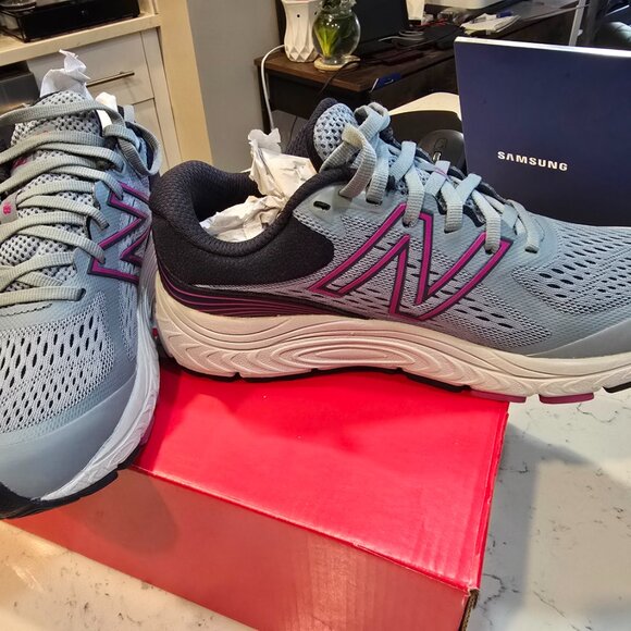 Women's New Balance 840v5 Walking/Running Shoe Cyclone Grey *W840CM5 SZ 7 NEW - Picture 4 of 13